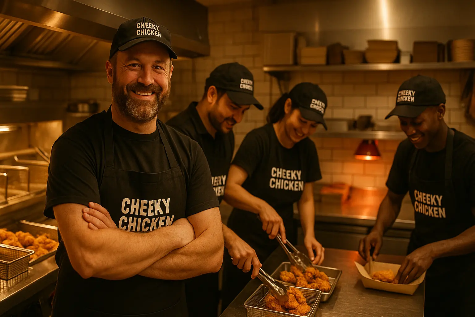 Cheeky Chicken Kitchen Team