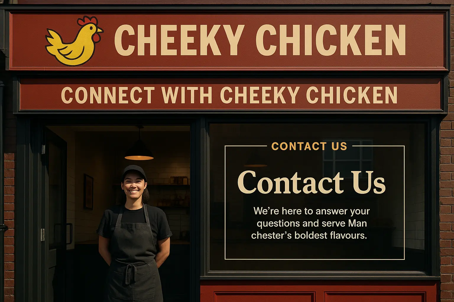 Cheeky Chicken Contact